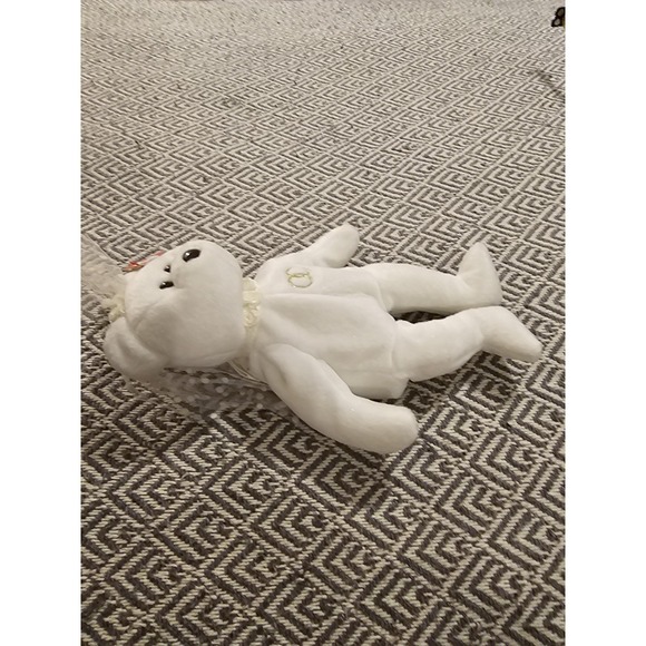 Vibtage 2001 Mrs. Beanie Baby by Ty (NWT) Wedding Gift Plush Stuffed Animal - Picture 4 of 10